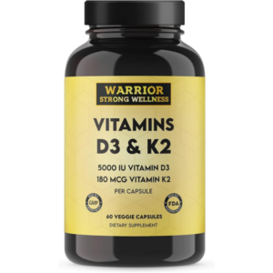 Warrior Strong Vitamins D3 + K2