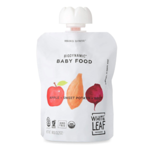White Leaf Provisions Apple + Sweet Potato + Beet Puree