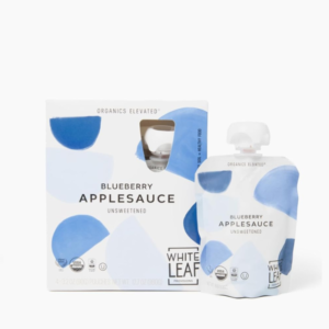 White Leaf Provisions Blueberry Applesauce, Unsweetened